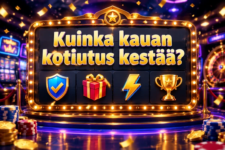 Kuinka kauan kotiutus kestää?